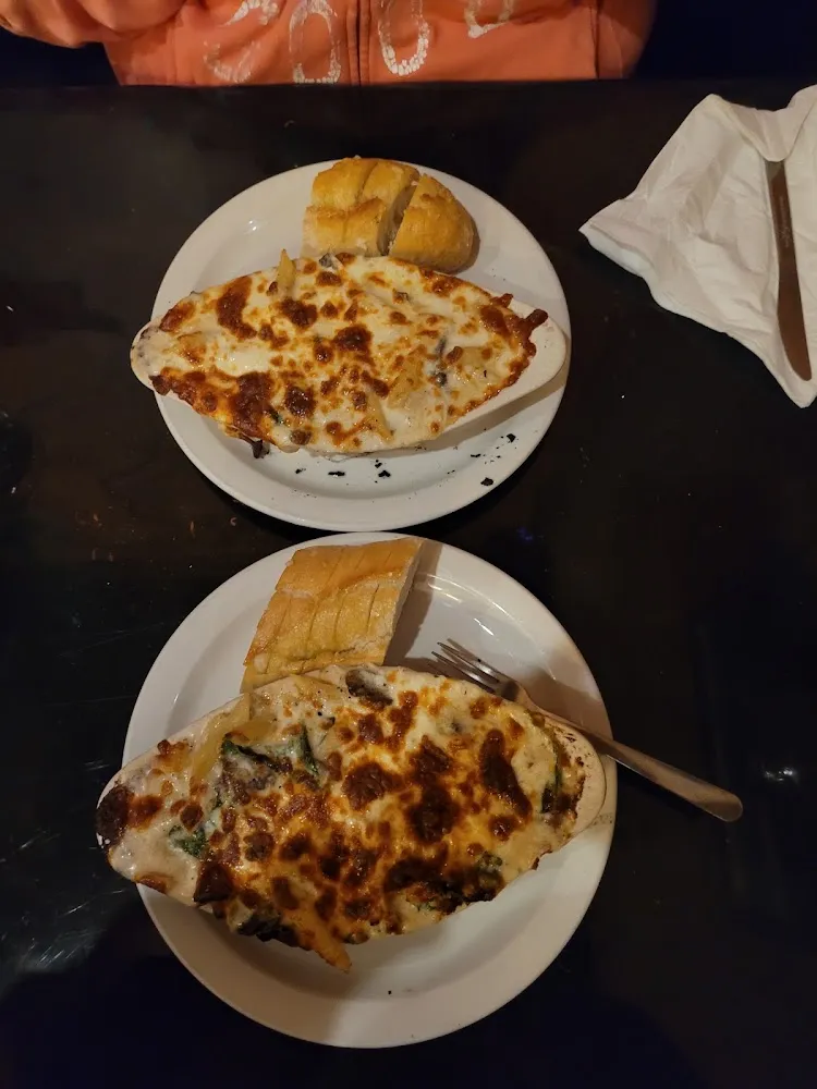 Baked Penne with Chicken Mushrooms & Spinach